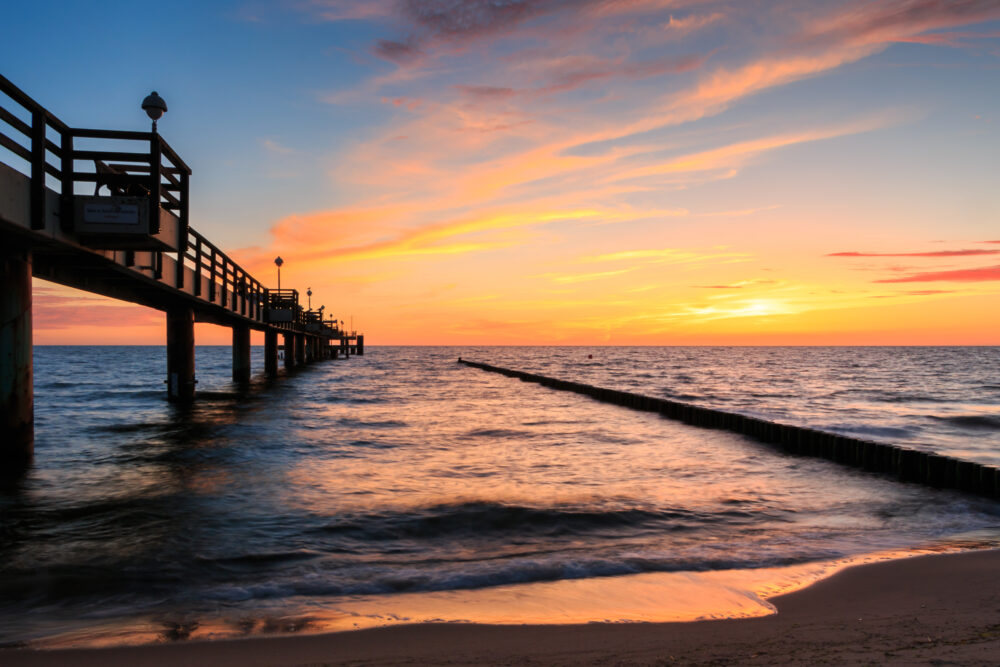 Deutschland Usedom Seebrücke Koserow