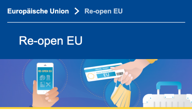 Re-open EU Logo