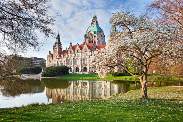 Deutschland Hannover Rathaus