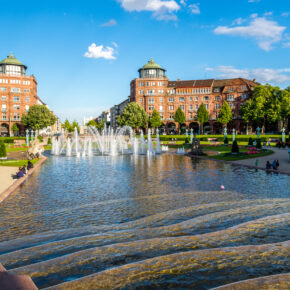 Deutschland Mannheim Wasserturm