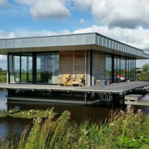 Wasser-Villa direkt im See: 8 Tage Luxus in den Niederlanden mit Sauna ab 285€ p.P.