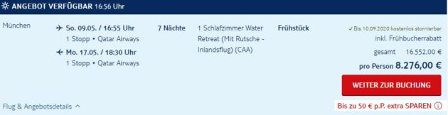 Malediven 8 Tage