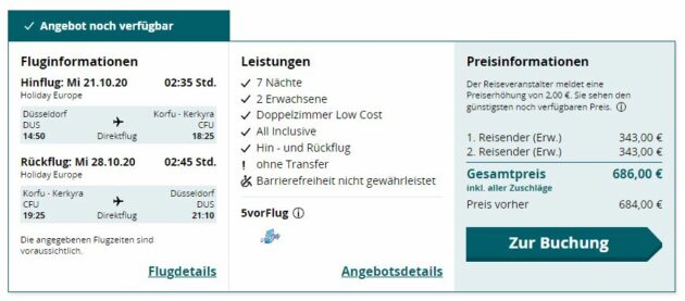 Kairaba Mythos Palace Auf Korfu Die Gunstigsten Deals Urlaubstracker