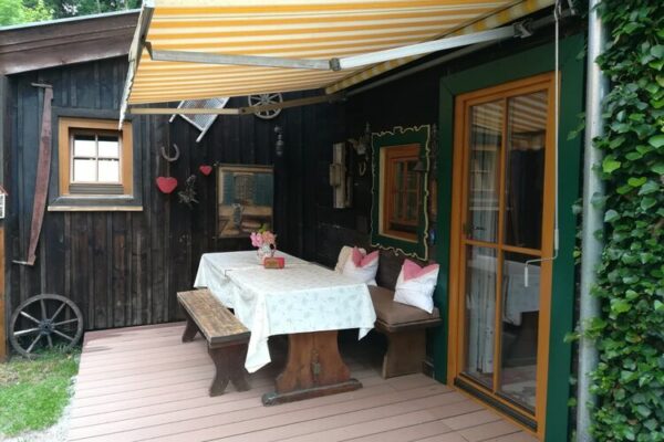Thiersee Ferienhaus Terrasse