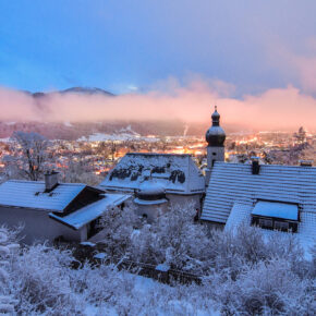Deutschland Garmisch Partenkirchen Winter