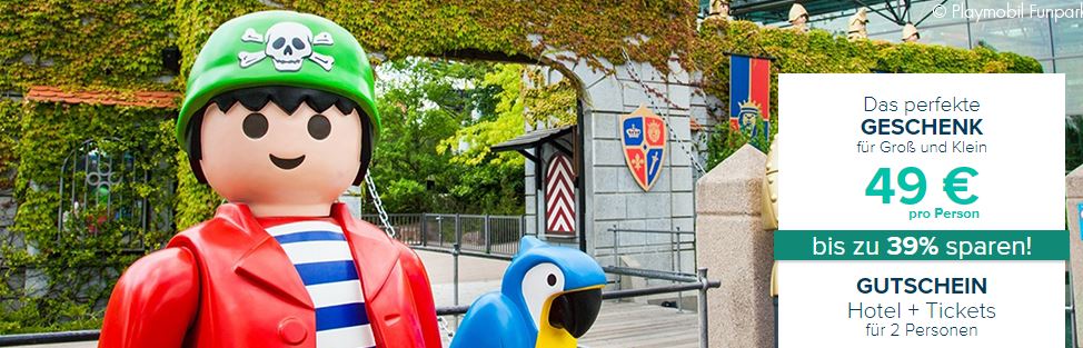 Playmobil Funpark Gutschein 2 Fr 1
