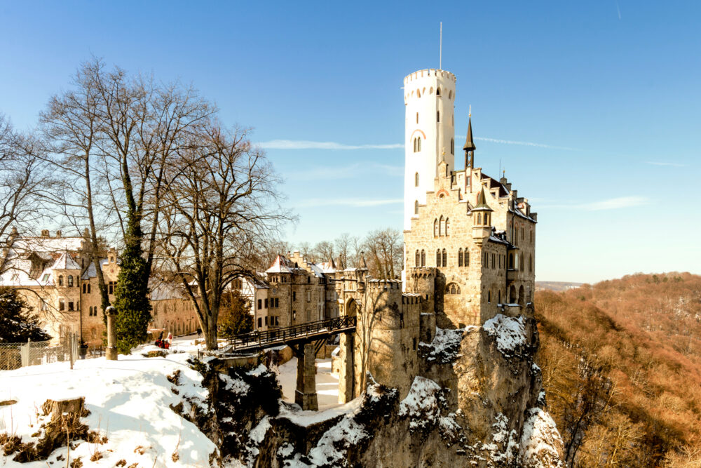 Schloss Lichtenstein Winter