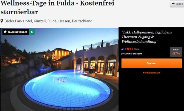 Sieben Wellness 3 Tage