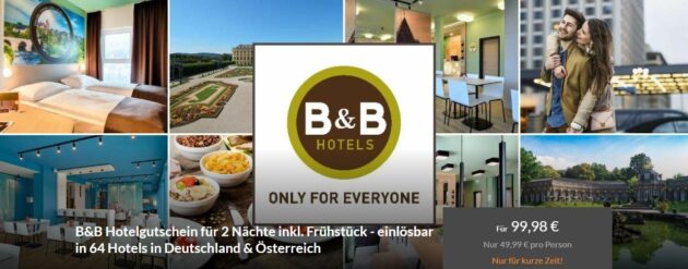 B&B Hotel Gutschein