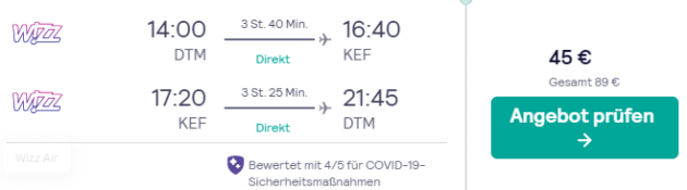 Island Flug