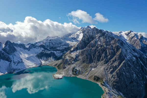 Österreich Vorarlberg Lünersee