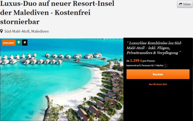 Malediven 7 Tage