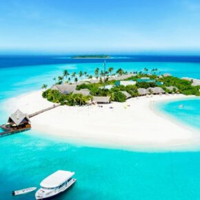 Malediven-Luxus: 10 Tage im krassen 5* Resort mit Water Villa, All Inclusive, Flug & Wasserflugzeug-Transfer für 2542€