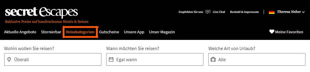 Secret Escapes: Angebote, Infos & Erfahrungen zum Luxusurlaub