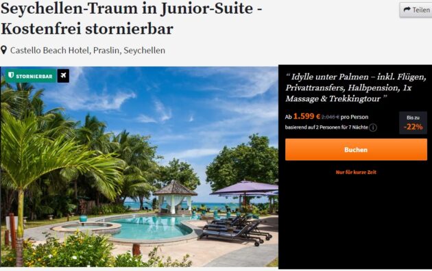 Seychellen 8 Tage