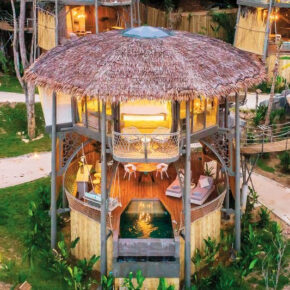 Thailand Luxus: 9 Tage Koh Yao Noi in TOP Baumhaus-Villa mit Frühstück, Flug, Transfer & Zug für 2546€