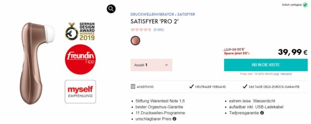 Satisfyer pro 2