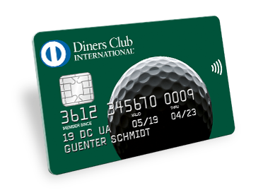 Diners Club Golf Card