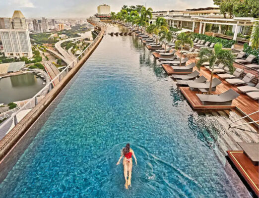 hotel marina bay infinity pool