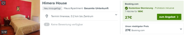 Sizilien Angebot