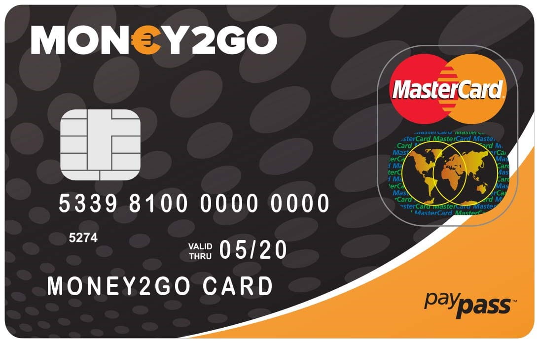 Money2Go Prepaid Mastercard