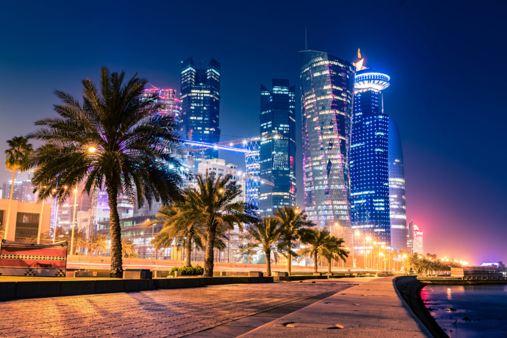 Katar Doha Wolkenkratzer