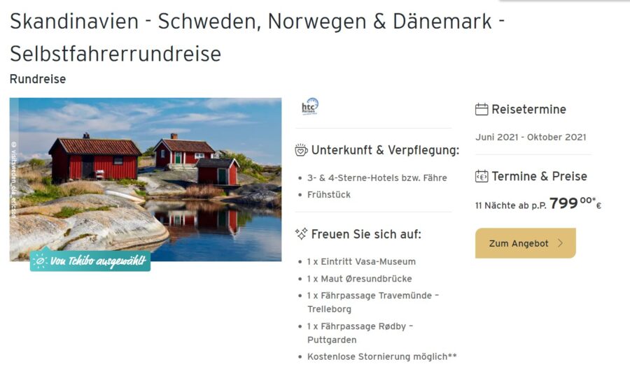 Tchibo Reisen Infos zum Reiseanbieter & Erfahrungen Urlaubstracker.de