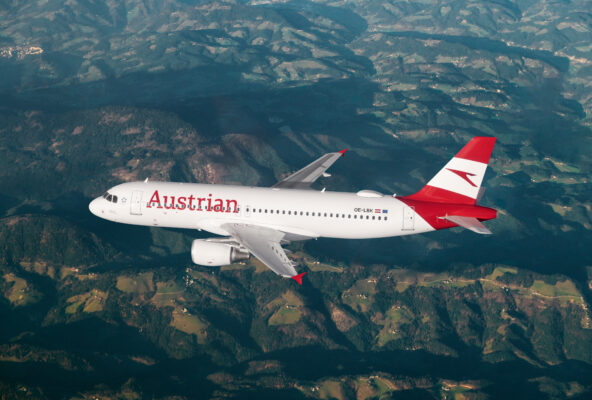 Austrian Airlines Flugzeug