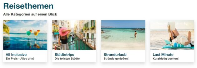 Reisethemen Eurowings Holidays