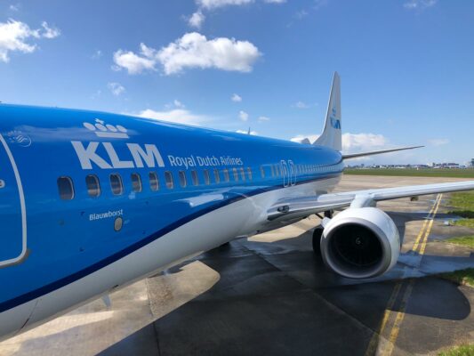 KLM Flugzeug