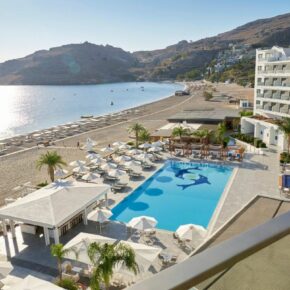 Frühbucher Griechenland: 8 Tage Rhodos im TOP 5* Hotel inkl. Halbpension, Flug, Transfer & Zug für 452€