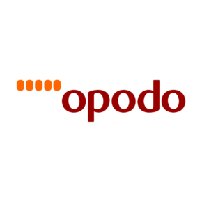 Opodo Logo weiß