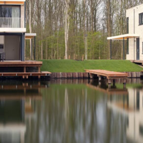 Wasser-Villa in den Niederlanden: 5 Tage Zeeland in stylischem Ferienhaus am Wasser ab 107€ p.P.