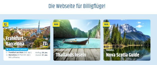 CheapTickets Angebote 