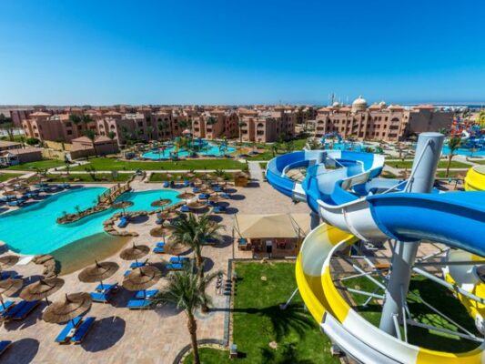 Albatros-Aqua-Park-Hurghada-Rutschen