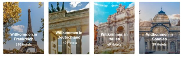 B&B Hotels - Destinationen in Europa im Überblick. 