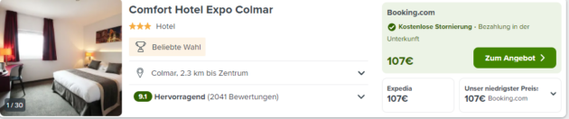 Screenshot 2 Tage Colmar