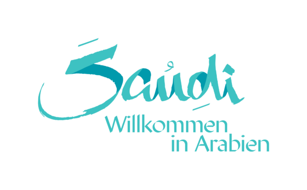 Saudi Tourism Logo blau