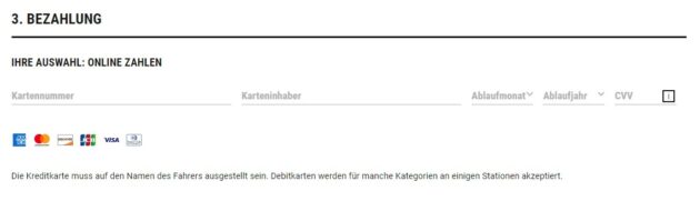 Sixt Bezahlung