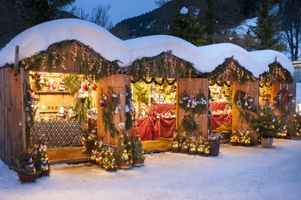 Deutschland Bayern Weihnachtsmarkt