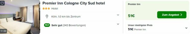Premier Inn Cologne