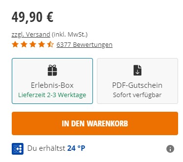 Jochen Schweizer Gutschein