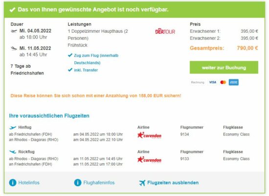 RHO nach FDH