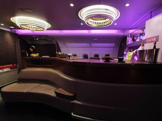 Qatar Business Class Lounge