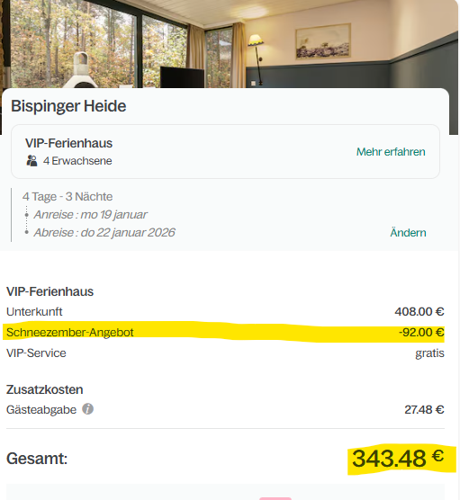 Schneezember Bispinger Heide