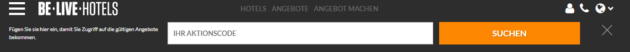 Be Live Hotels Gutscheincode 