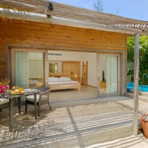 Bungalow mit Privatpool