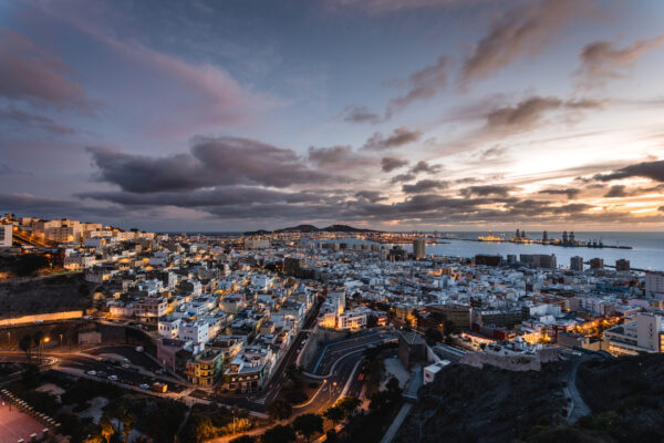 Gran Canaria Las Palmas bei Nacht