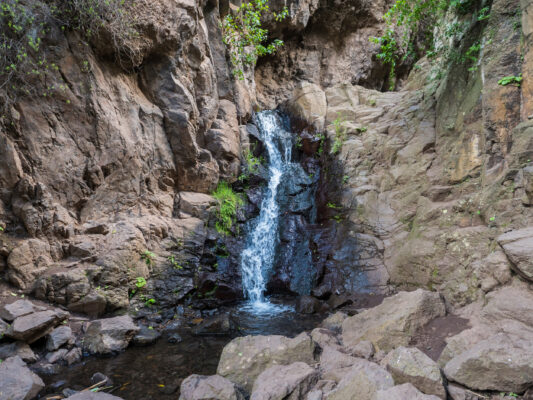 Gran Canaria Wasserfall Los Cernicalos
