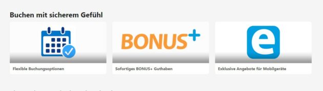 Sicher buchen mit ebookers